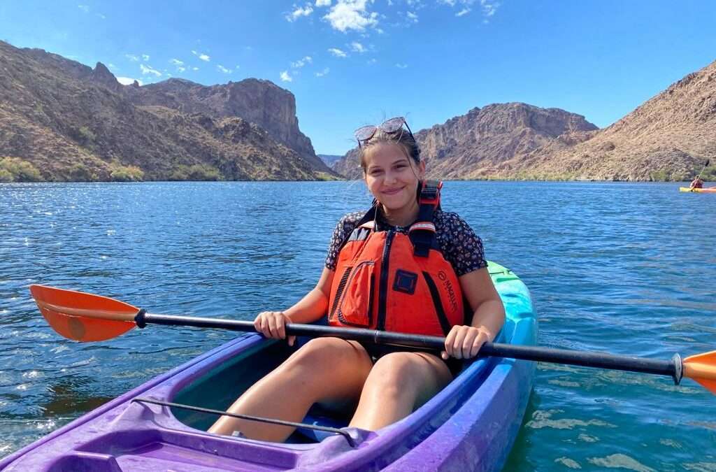 Beginner Kayaking 1 Veteran Kayaks Las Vegas Kayak Tours